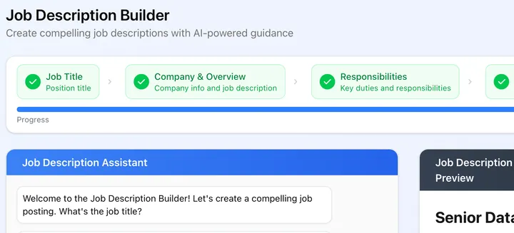 Free AI Job Description Maker: From Zero to Hire in Minutes with ResumeFlow's Smart Builder - Blog - ResumeFlow.ai